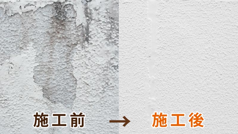 ビフォーアフター比較画像