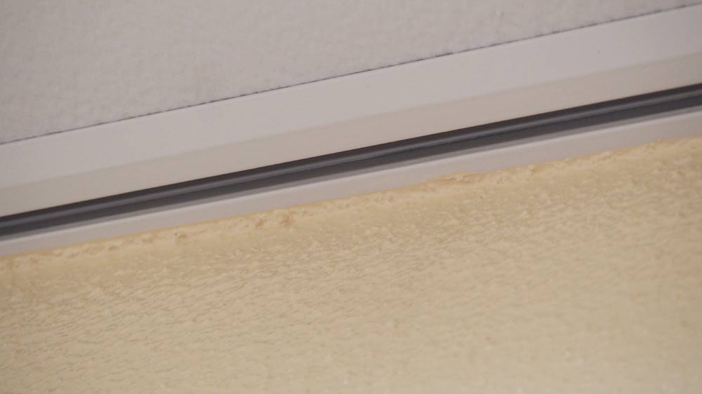 養生を剥がした仕上がり