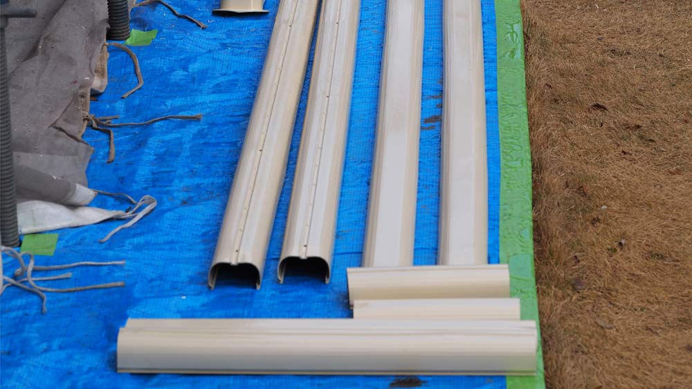 エアコンカバーの塗装