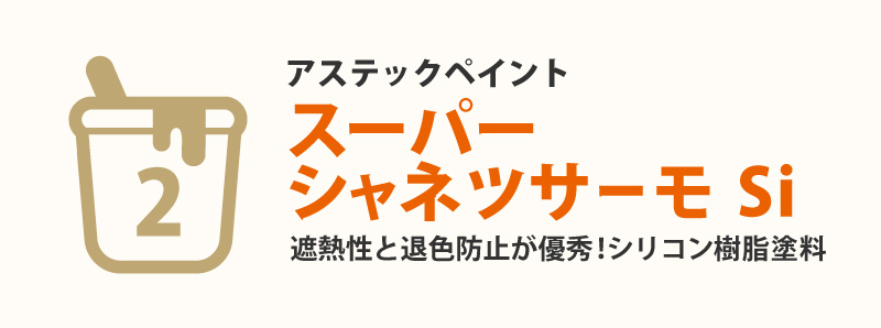 第2位 スーパーシャネツサーモSi(アステックペイント)