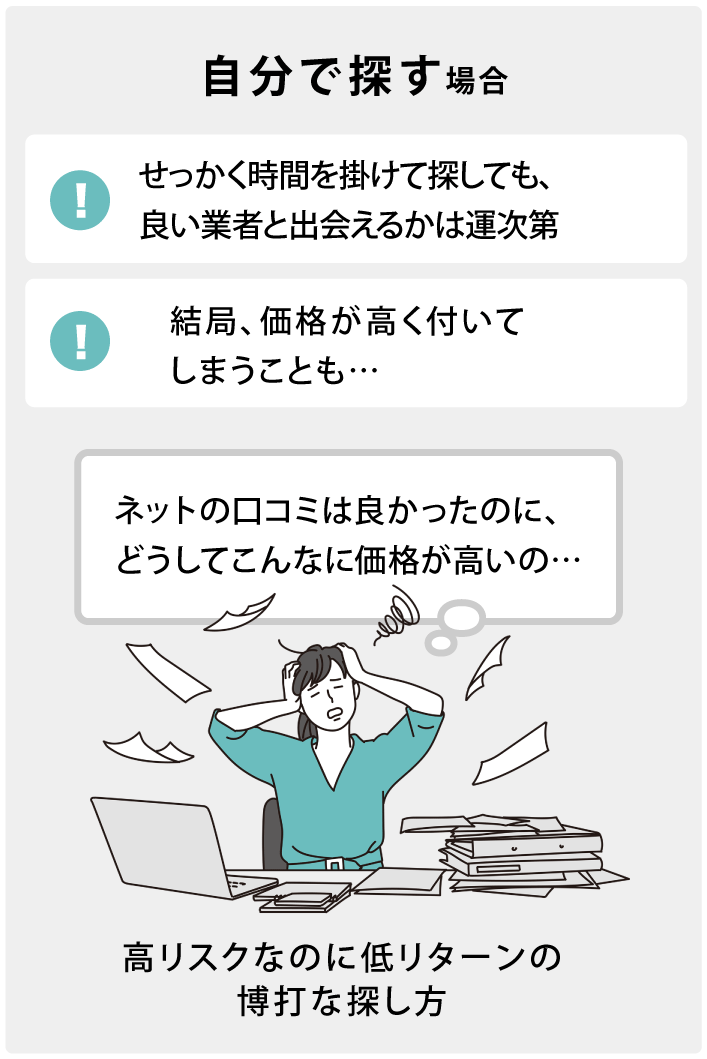 高リスクなのに底リターンの博打な探し方
